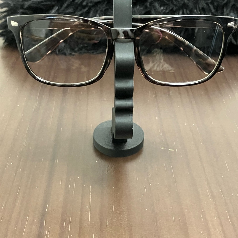 Rectangular Leopard Glasses Brown Pattern - Picture 4 of 10